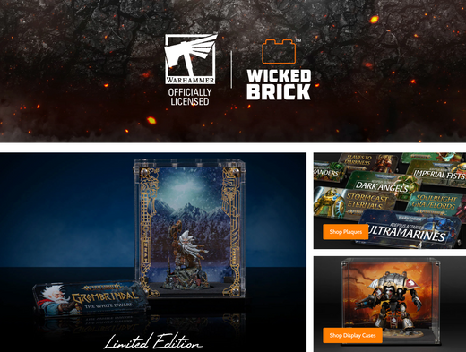 Le Claires Digital x Wicked Brick and Warhammer